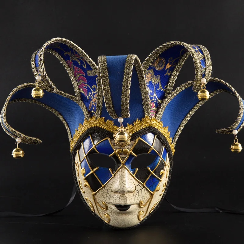New Halloween Mask Venice Makeup Ball Creative Party Performance Mask for Women and Men
New Halloween Mask Venice Makeup Ball Creative Party Performance Mask for Women and Men