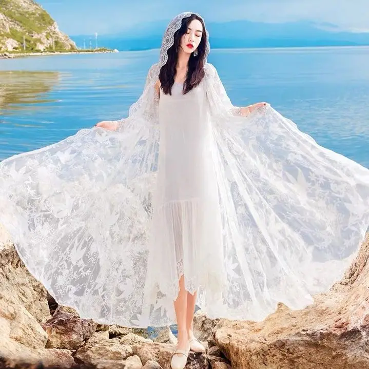 2024 Summer Women Blouse Elegant Sleeve Long Chiffon Sunscreen Shirts Cardigan White Loose Sun Protection Shirt Tops YC592
2024 Summer Women Blouse Elegant Sleeve Long Chiffon Sunscreen Shirts Cardigan White Loose Sun Protection Shirt Tops YC592