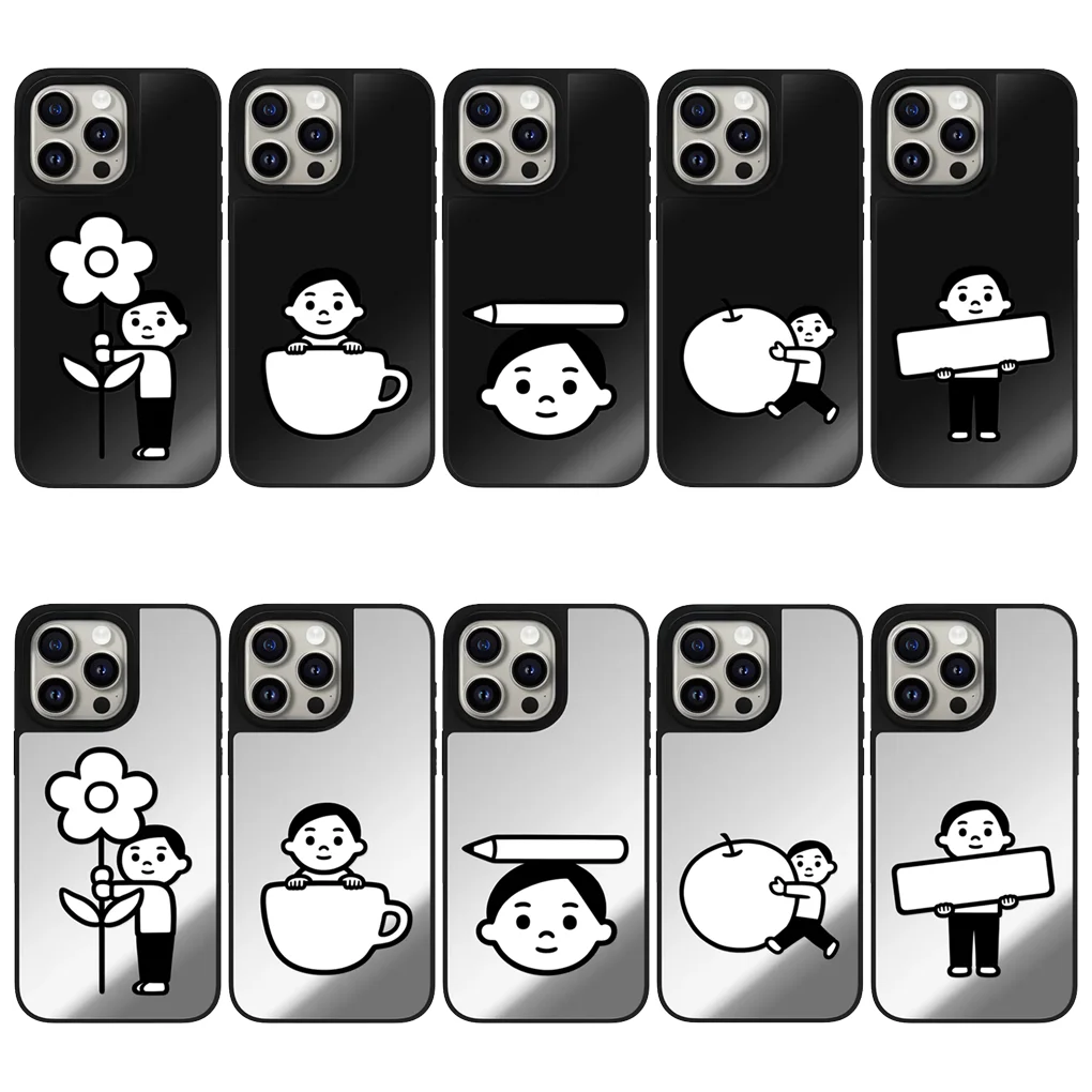 Pencil Boy Mirror Surface IPhone 12 13 14 15 16 Pro Max Case - Protective IPhone Case with MagSafe
Pencil Boy Mirror Surface IPhone 12 13 14 15 16 Pro Max Case - Protective IPhone Case with MagSafe