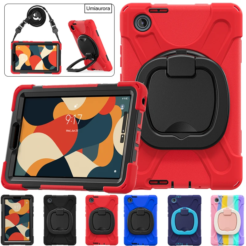 For Lenovo Tab One 8.7" K9 8.7 inch 2025 TB305FU TB305XU Heavy Duty Rugged Shockproof Funda Pull Ring Stand Strap Tablet Case
For Lenovo Tab One 8.7" K9 8.7 inch 2025 TB305FU TB305XU Heavy Duty Rugged Shockproof Funda Pull Ring Stand Strap Tablet Case