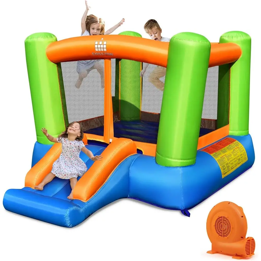 Children's Inflatable Jumping Castle with 550W Fan for Indoor and Outdoor Use
Children's Inflatable Jumping Castle with 550W Fan for Indoor and Outdoor Use