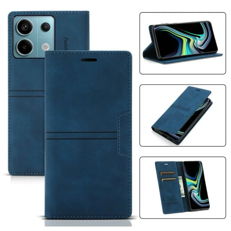 Flip Case For Xiaomi Redmi Note 14 13 Pro 5G 4G Leather Wallet Funda For Redmi Note 14 Pro 14S Case Note 13 Pro+ Magnetic Cover
Flip Case For Xiaomi Redmi Note 14 13 Pro 5G 4G Leather Wallet Funda For Redmi Note 14 Pro 14S Case Note 13 Pro+ Magnetic Cover