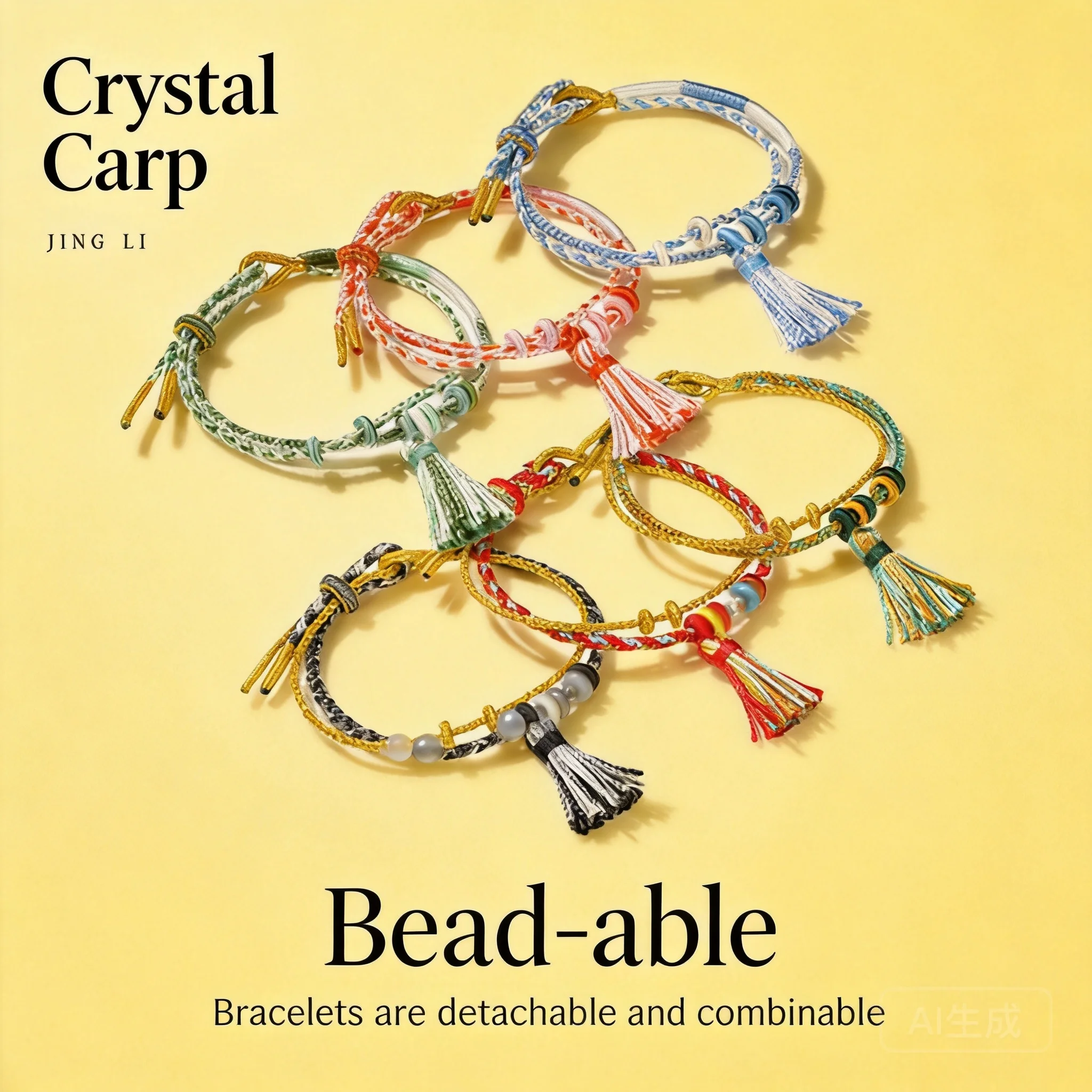 Chinese Style Lucky Double Layer Handwoven Bracelet Adjustable Tassel Braided Rope Diy Semi Finished For Fortune Beads Good Luck
Chinese Style Lucky Double Layer Handwoven Bracelet Adjustable Tassel Braided Rope Diy Semi Finished For Fortune Beads Good Luck
