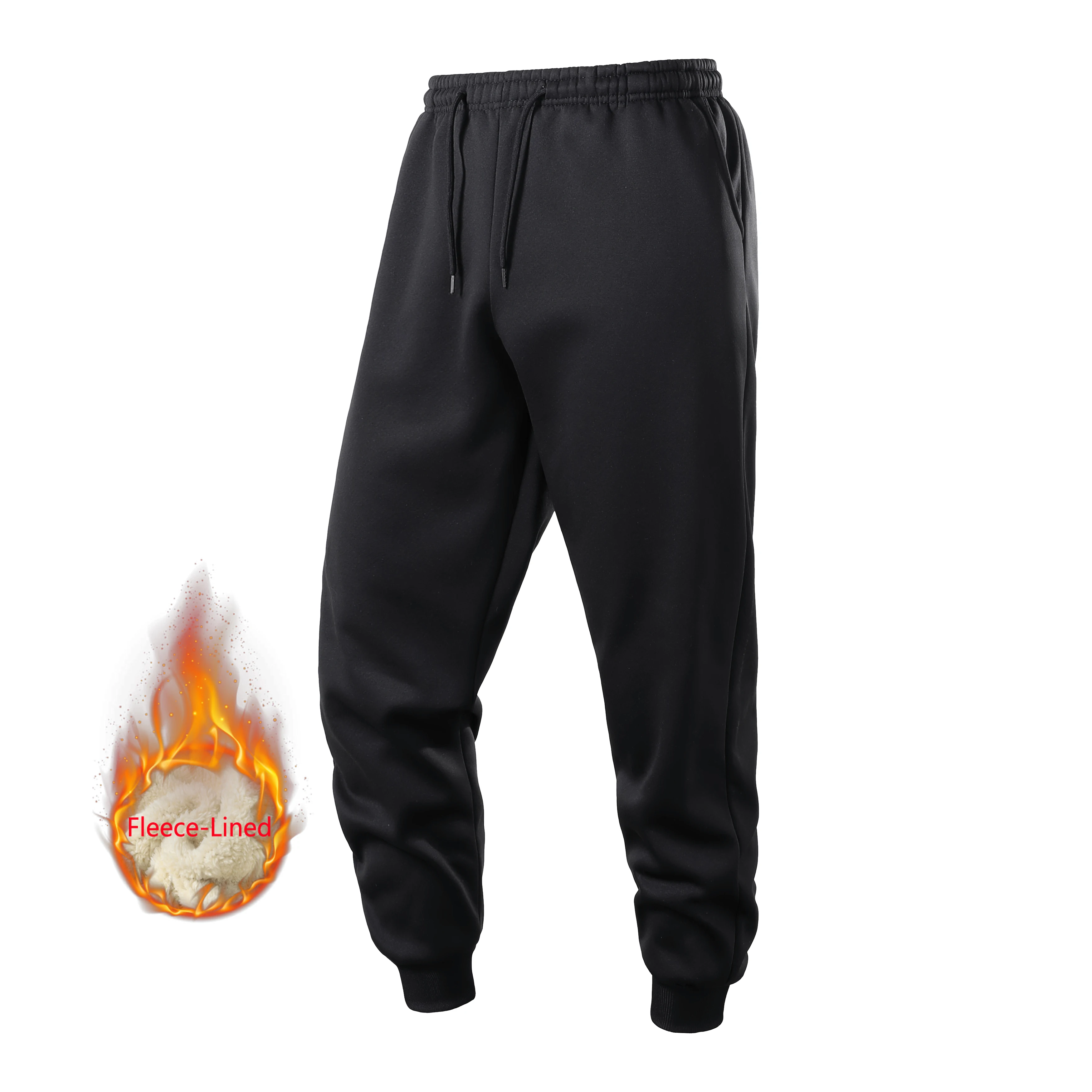 Men's Winter Solid-Color Sweatpants, Lamb Wool-Like Warm Trousers, Sports Jogging Sweatpants, Fleece Long Pants, Drawstring Warm
Men's Winter Solid-Color Sweatpants, Lamb Wool-Like Warm Trousers, Sports Jogging Sweatpants, Fleece Long Pants, Drawstring Warm