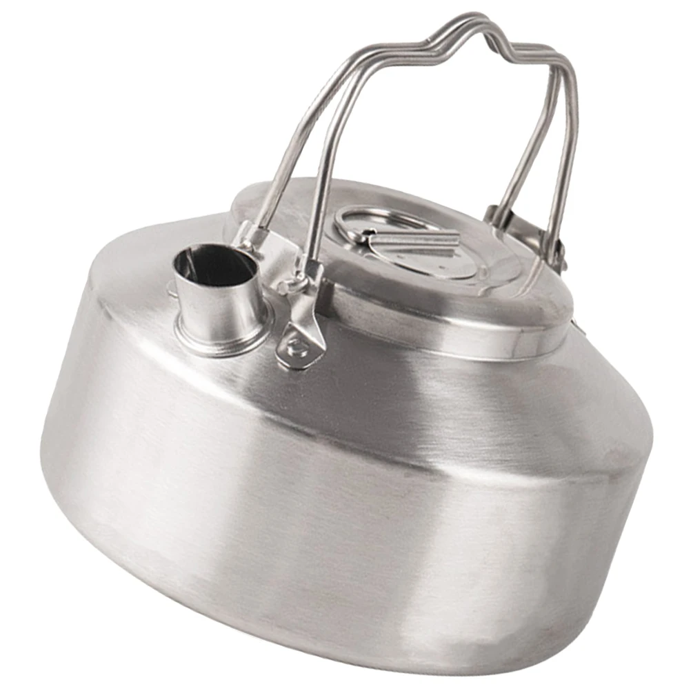 Portable Stainless Steel Kettle 1L Mini Camping Boiling Pot Water Lightweight Outdoor Tea Coffee Soup Kitchen
Portable Stainless Steel Kettle 1L Mini Camping Boiling Pot Water Lightweight Outdoor Tea Coffee Soup Kitchen