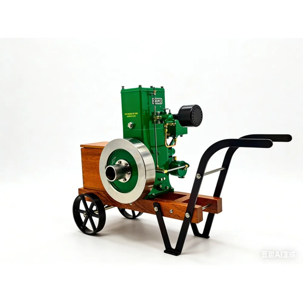 Stationary Micro Water Cooled Engine Model Simulated Four-stroke Internal Combustion Engine Model Drill Bit Start Up
Stationary Micro Water Cooled Engine Model Simulated Four-stroke Internal Combustion Engine Model Drill Bit Start Up