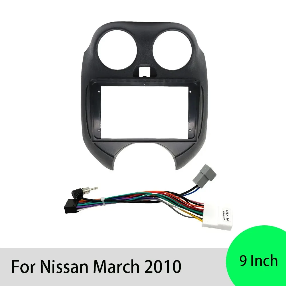 For Nissan March 2010 9 Inch Car Frame Fascia Adapter Android Radio Dash Fitting Panel Kit
For Nissan March 2010 9 Inch Car Frame Fascia Adapter Android Radio Dash Fitting Panel Kit