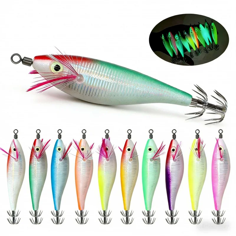 Высокореалистичная имитация кальмара, деревянная приманка для рыбалки в виде креветки, 10 см, 10 г, светящаяся приманка в форме креветки для пресной и соленой воды
Высокореалистичная имитация кальмара, деревянная приманка для рыбалки в виде креветки, 10 см, 10 г, светящаяся приманка в форме креветки для пресной и соленой воды