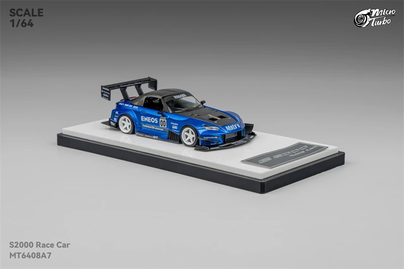1:64 S2000 Race Car transparent blue Limited999 Diecast Collector's Vehicle Model Car
1:64 S2000 Race Car transparent blue Limited999 Diecast Collector's Vehicle Model Car