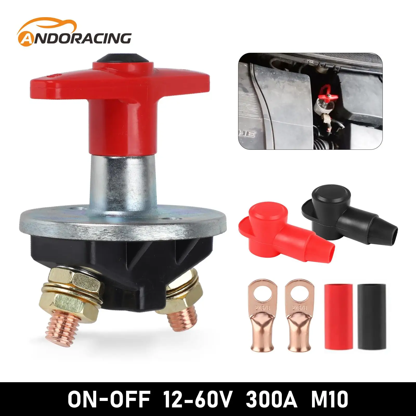 300A Fixed Key Battery Disconnect Isolator Cut Off Kill Switch For RV Boat Car Vehicle 12V-60V Heavy Duty Electrical Switch Kits
300A Fixed Key Battery Disconnect Isolator Cut Off Kill Switch For RV Boat Car Vehicle 12V-60V Heavy Duty Electrical Switch Kits