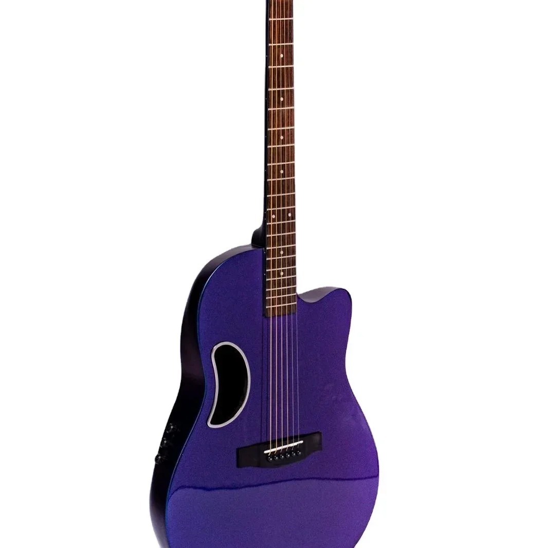 Support Bulk OEM 41 Inch Electric Box Guitar Carbon Fiber Guitar Purple Chameleon High End Advanced Guitar
Support Bulk OEM 41 Inch Electric Box Guitar Carbon Fiber Guitar Purple Chameleon High End Advanced Guitar