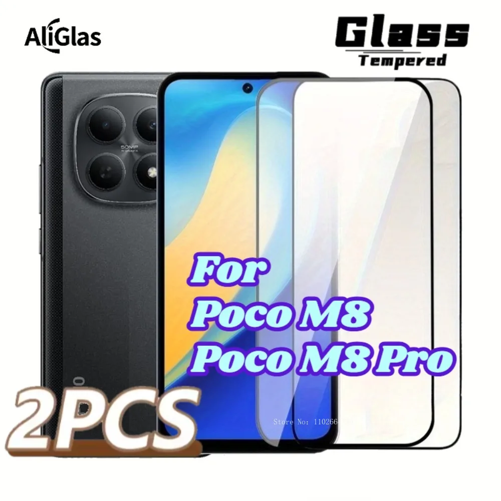 2 шт. защитной пленки из закаленного стекла для Xiaomi Poco M8 Series, HD, ультра-прозрачная, глянцевая, для Xiaomi Poco M8 Pro
2 шт. защитной пленки из закаленного стекла для Xiaomi Poco M8 Series, HD, ультра-прозрачная, глянцевая, для Xiaomi Poco M8 Pro
