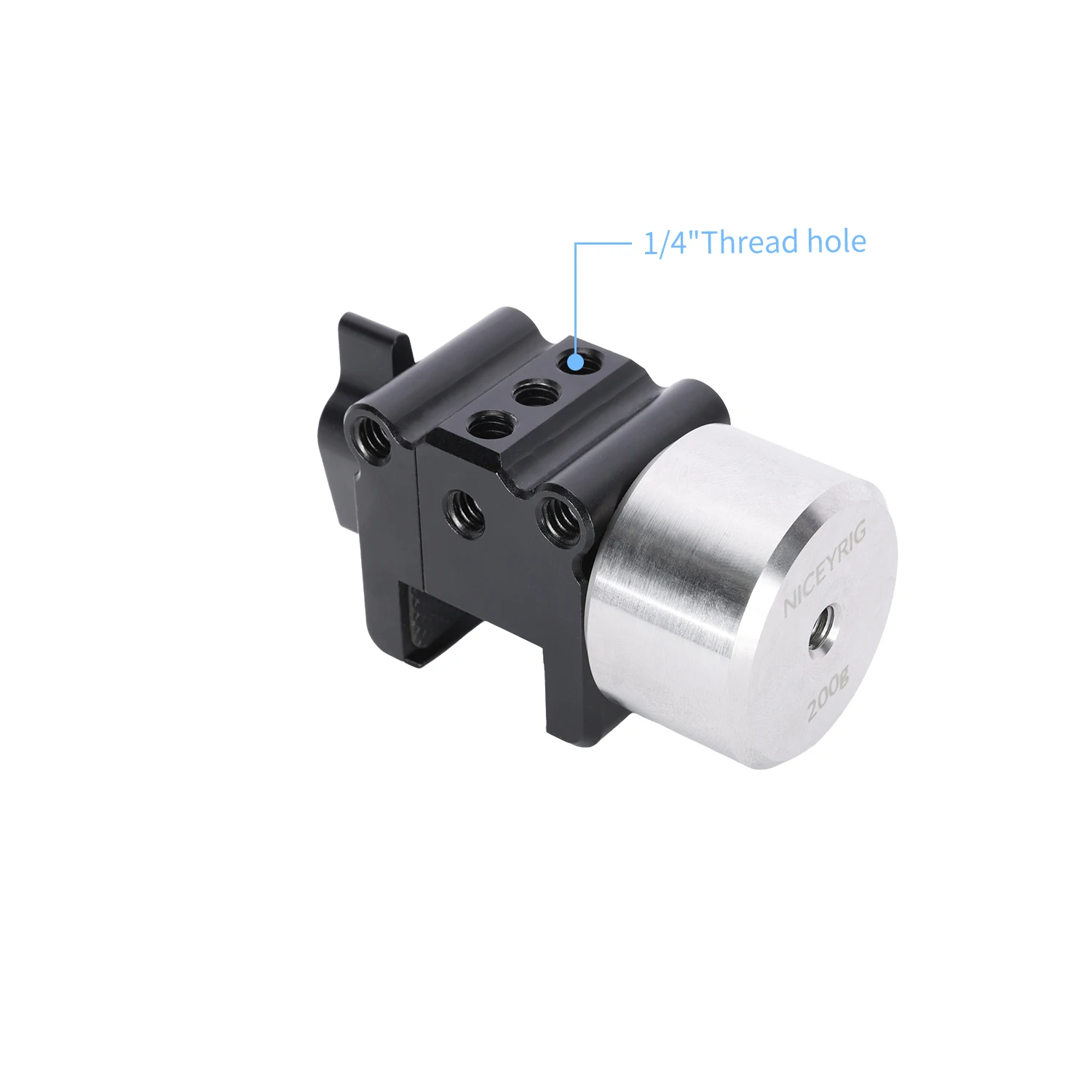 Niceyrig Camera Counterweight Mounting Clamp for DJI RS3/RS3 Pro/ DJI RoninS/RoninSC/Zhiyun Weebill Lab/Zhiyun Crane 2/Crane 3
Niceyrig Camera Counterweight Mounting Clamp for DJI RS3/RS3 Pro/ DJI RoninS/RoninSC/Zhiyun Weebill Lab/Zhiyun Crane 2/Crane 3