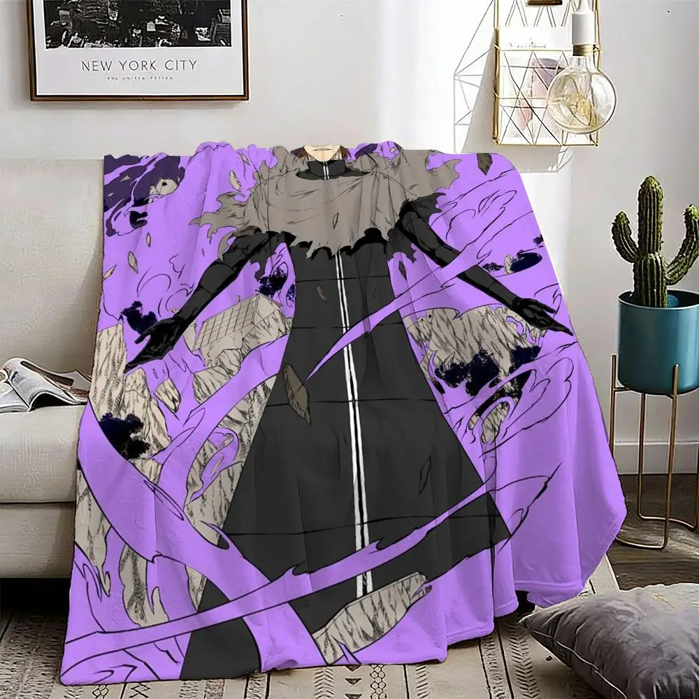 Sosuke Aizen Throw Lightweight 240g Flannel Blanket Soft Skin-friendly for Summer Cooling
Sosuke Aizen Throw Lightweight 240g Flannel Blanket Soft Skin-friendly for Summer Cooling