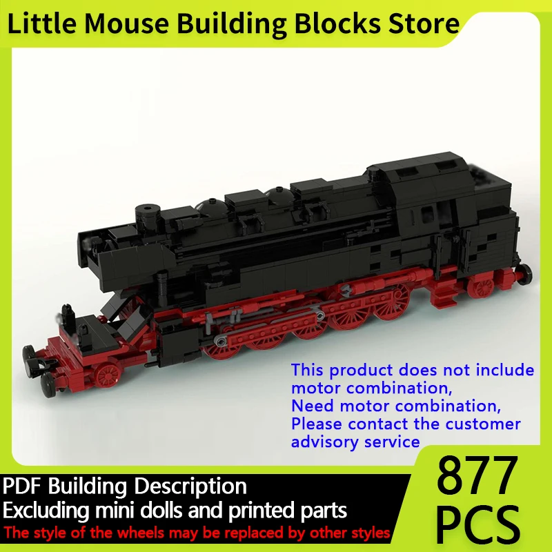 City Car Model MOC Building Bricks BR 85 Type Steam Locomotive Modular Technology Gifts Holiday Assemble Children Toys Suit
City Car Model MOC Building Bricks BR 85 Type Steam Locomotive Modular Technology Gifts Holiday Assemble Children Toys Suit