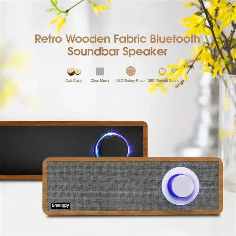 Bluetooth Speaker Portable Wooden Wireless Headset Stereo Mini Subwoofer Loudspeaker
Bluetooth Speaker Portable Wooden Wireless Headset Stereo Mini Subwoofer Loudspeaker