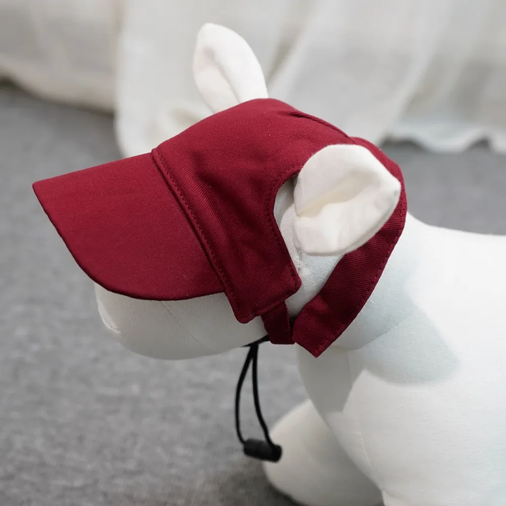 Handsome Adjustable Dog Baseball Cap with Ear Holes Sun Protection Pet Visor Hat UV Protection Canvas Dog Sun Hat Outdoor Sports
Handsome Adjustable Dog Baseball Cap with Ear Holes Sun Protection Pet Visor Hat UV Protection Canvas Dog Sun Hat Outdoor Sports