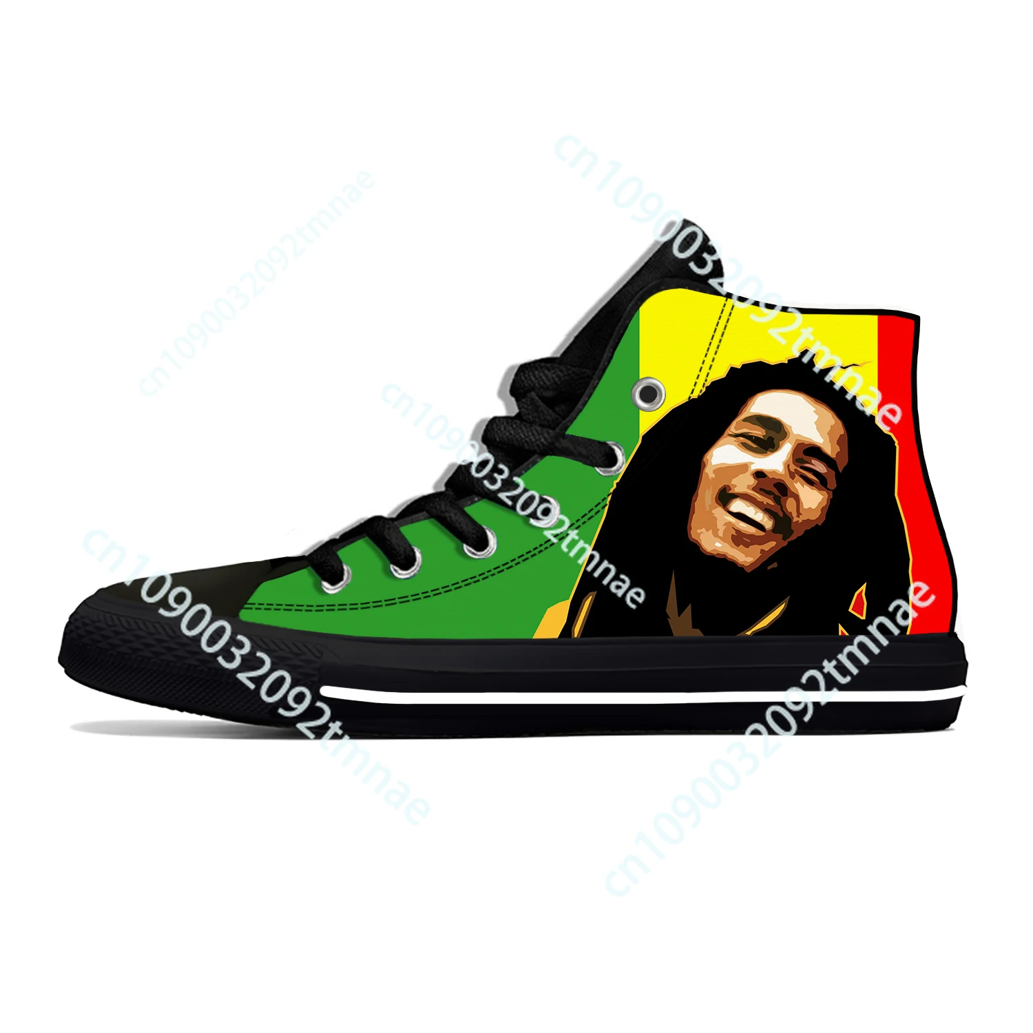 Bob Marley Reggae Star Rasta Rock Music Fashion Casual Cloth Shoes High Top Lightweight Breathable Custom Men Women Sneakers
Bob Marley Reggae Star Rasta Rock Music Fashion Casual Cloth Shoes High Top Lightweight Breathable Custom Men Women Sneakers