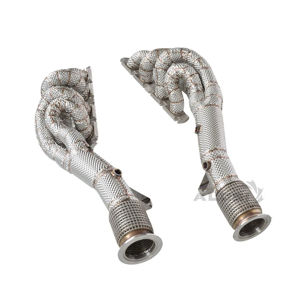 Suitable for Audi R8 V8 4.2 2008-2018 Stainless Steel High Performance Heat Insulated Exhaust Manifold
Suitable for Audi R8 V8 4.2 2008-2018 Stainless Steel High Performance Heat Insulated Exhaust Manifold