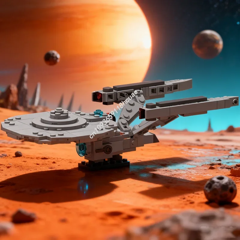 280pcs MOC Dawson Type Starship Constitution Spaceed Model Building Blocks Assemble DIY Toy Idea Christmas Gifts Education Brick
280pcs MOC Dawson Type Starship Constitution Spaceed Model Building Blocks Assemble DIY Toy Idea Christmas Gifts Education Brick