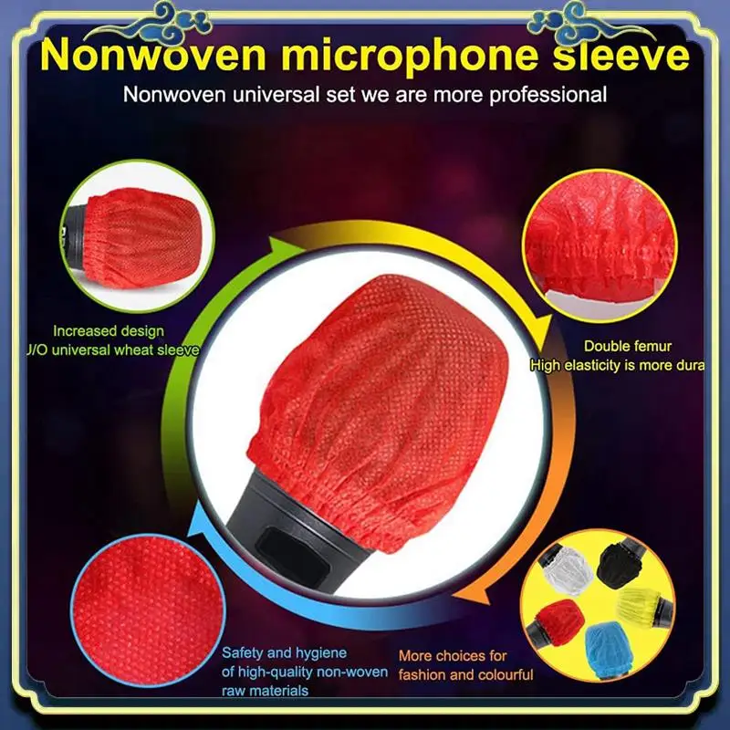 Portable 1200Pcs Disposable Microphone Cover,Handheld Microphone Windscreen For KTV Recording Studio Karaoke(Mixed Colors)
Portable 1200Pcs Disposable Microphone Cover,Handheld Microphone Windscreen For KTV Recording Studio Karaoke(Mixed Colors)