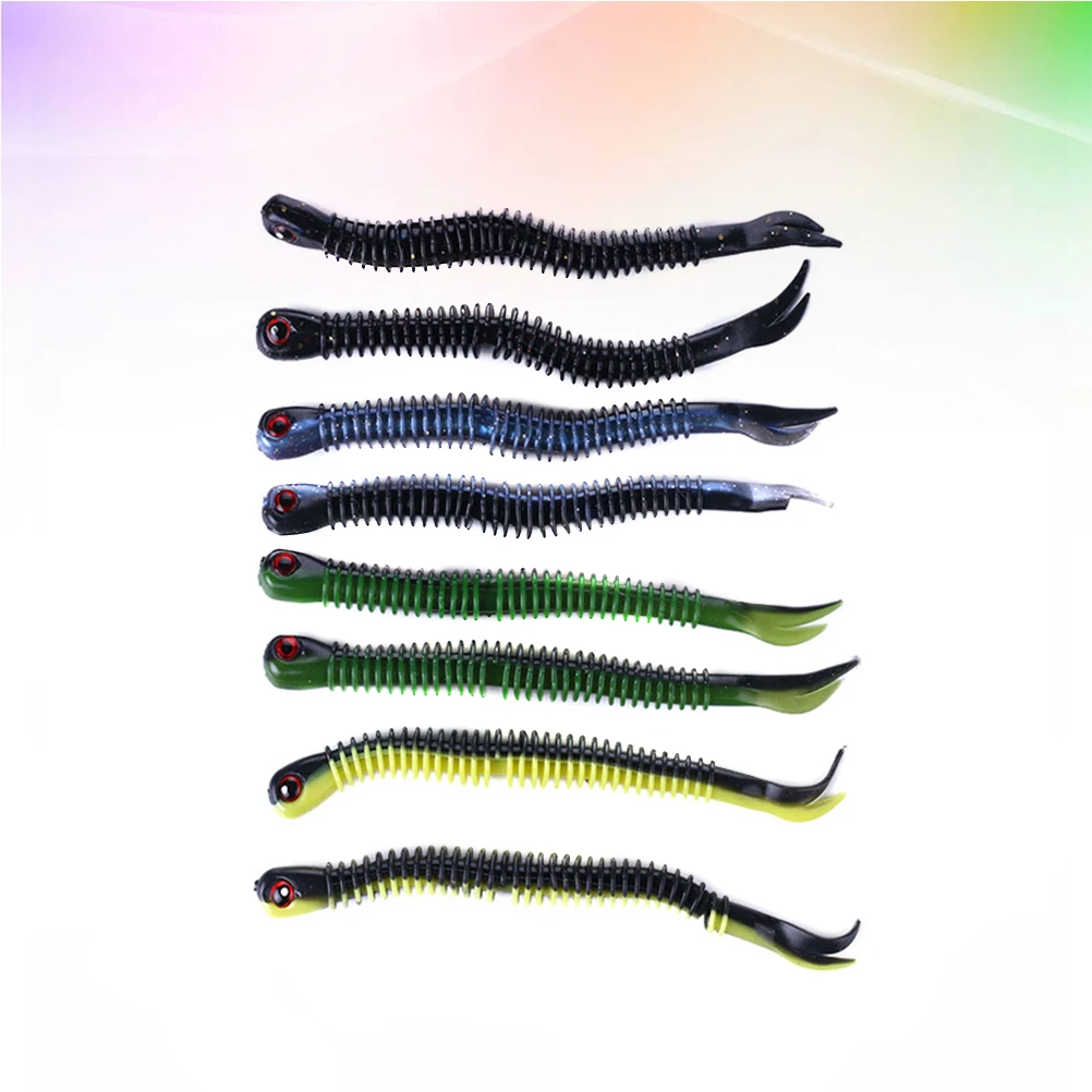 8Pcs Sandworm Bait Fishing Lures Redfish Bass Saltwater Simulation Fishing Lures Lifelike Baits Worm Shape Tackle Reusable
8Pcs Sandworm Bait Fishing Lures Redfish Bass Saltwater Simulation Fishing Lures Lifelike Baits Worm Shape Tackle Reusable