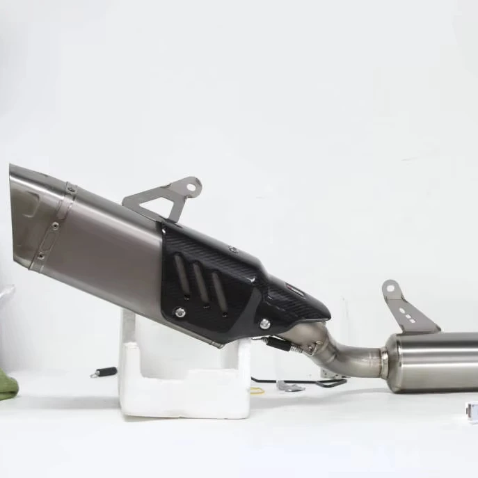 Modified Titanium Alloy Motorcycle Exhaust for Ya -ma -ha R7 2023-Present
Modified Titanium Alloy Motorcycle Exhaust for Ya -ma -ha R7 2023-Present