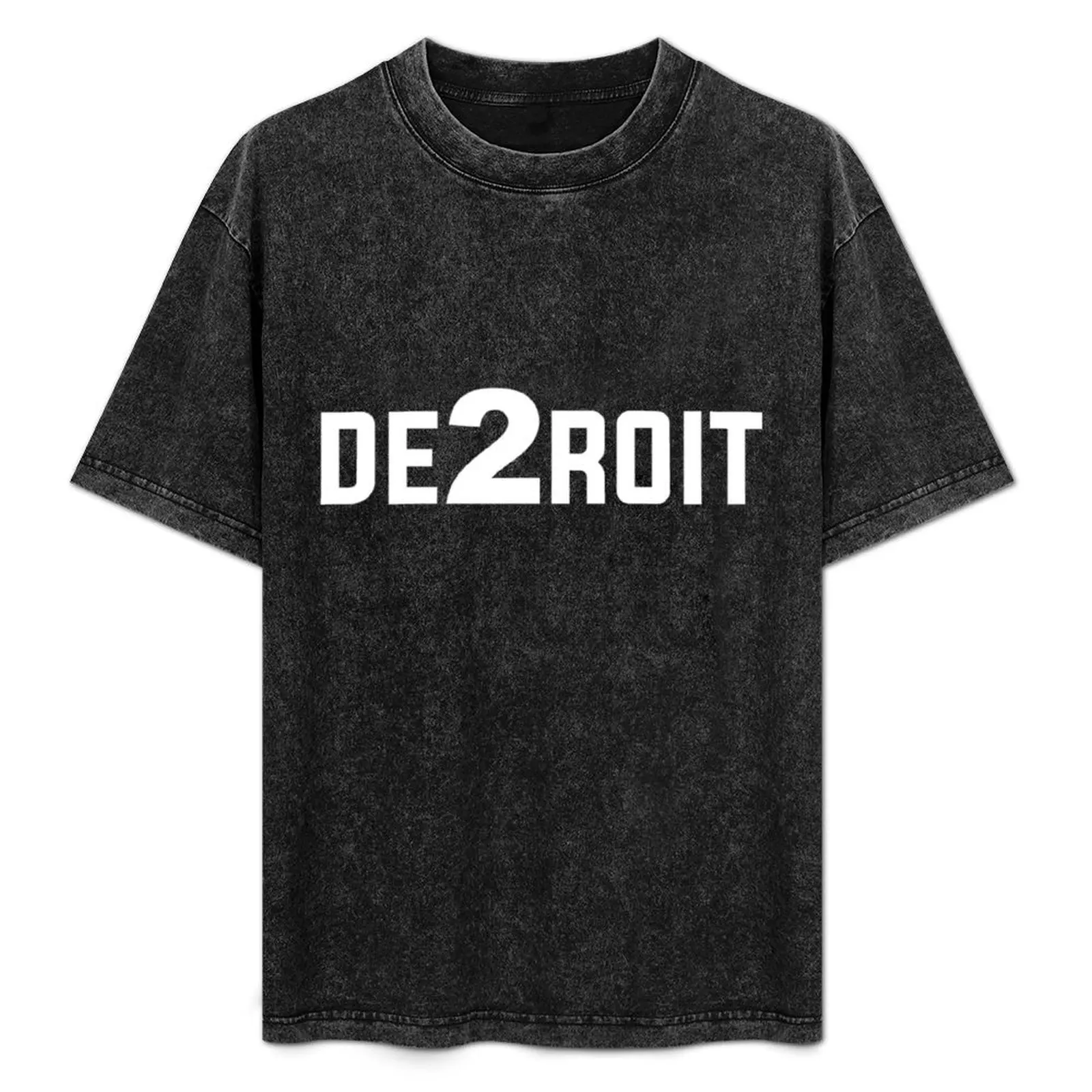DE2ROIT T-Shirt Large Size Casual Short Sleeve Top
DE2ROIT T-Shirt Large Size Casual Short Sleeve Top