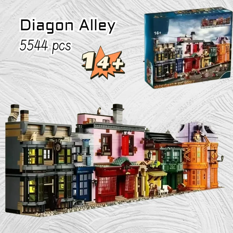 Best seller 5544pcs 75978 Diagonal Alley Building Blocks Model Bricks Streetview Toys For Kid Adult Christmas Birthday Gifts
Best seller 5544pcs 75978 Diagonal Alley Building Blocks Model Bricks Streetview Toys For Kid Adult Christmas Birthday Gifts
