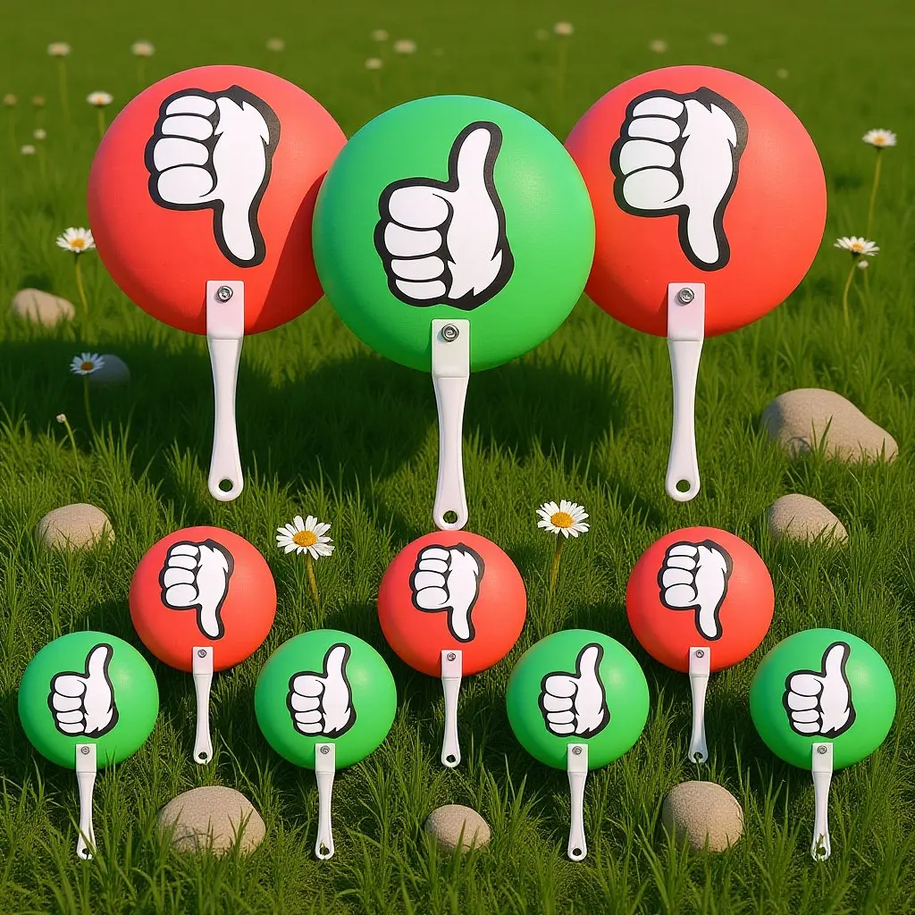 10Pcs Easy Use Voting Paddle Classroom Supply Reusable Judging Board for School Voting Events Teacher Tools Game Selection
10Pcs Easy Use Voting Paddle Classroom Supply Reusable Judging Board for School Voting Events Teacher Tools Game Selection