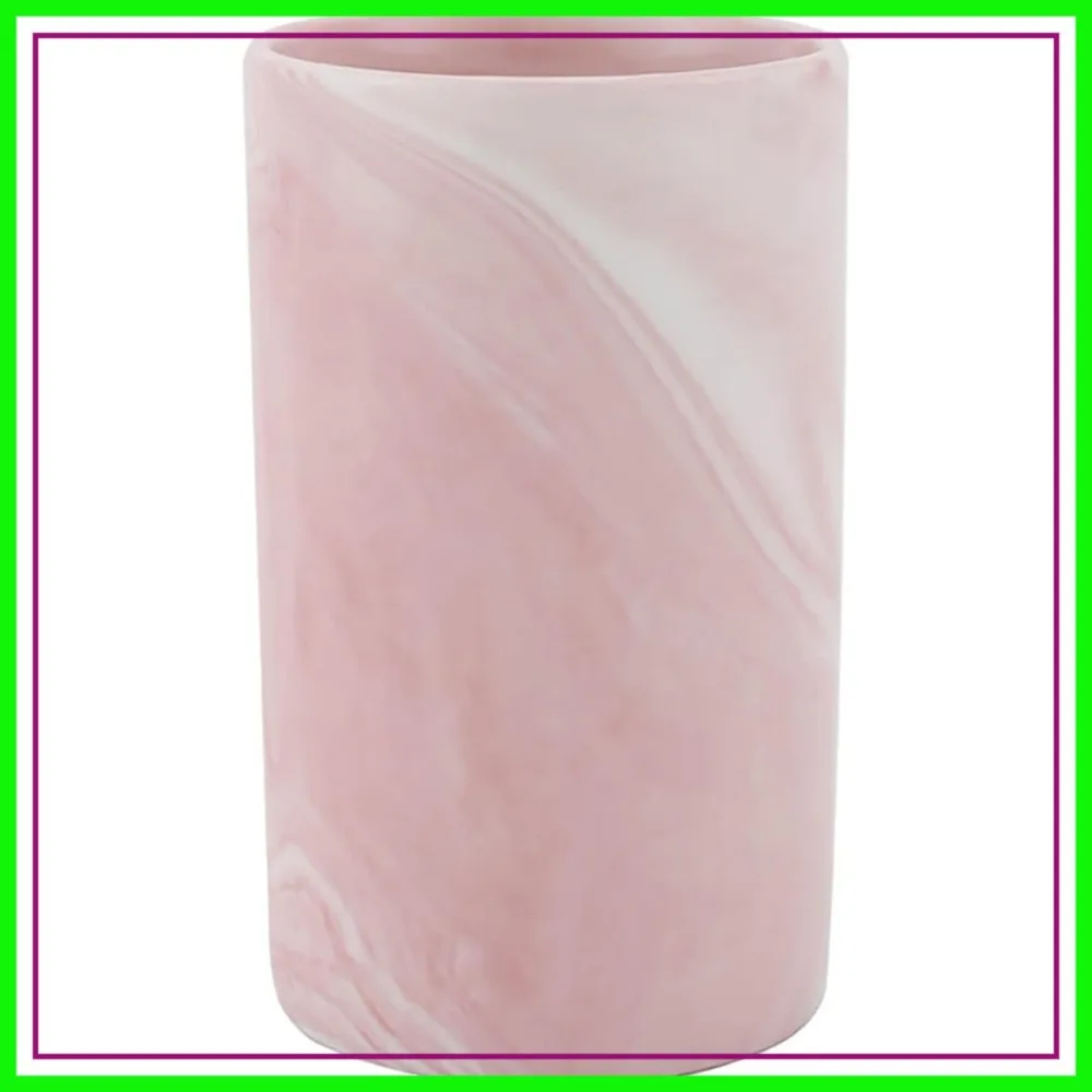 Rustic Pink Marble Bathroom Tumbler Cup for Mouthwash, Toothbrush & Toothpaste Holder Stand 280 ml Porcelain Milk Drinking Cup
Rustic Pink Marble Bathroom Tumbler Cup for Mouthwash, Toothbrush & Toothpaste Holder Stand 280 ml Porcelain Milk Drinking Cup