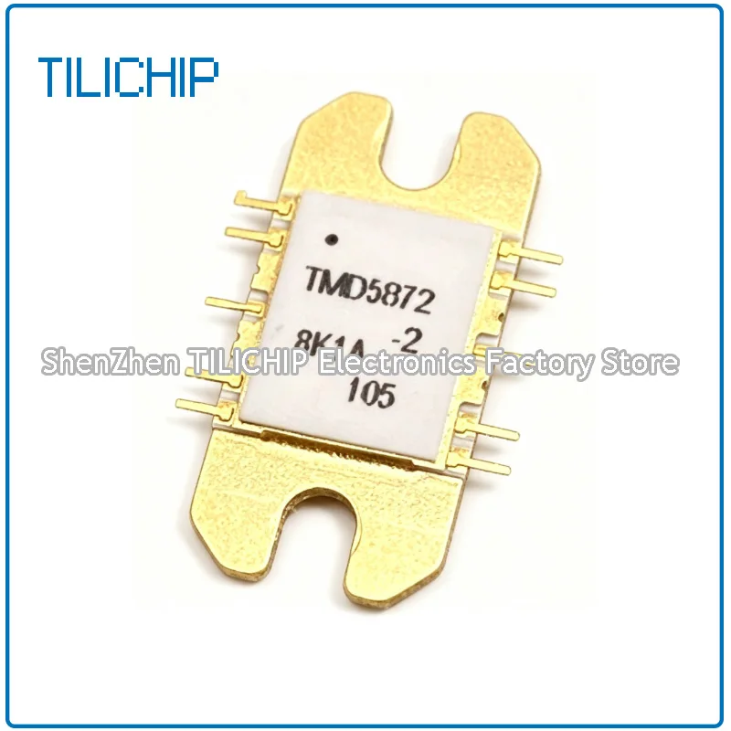 TMD5872-2 10dBm 1600mA 5.8 ~ 7.2GHz Brand new high-frequency tube, microwave tube, Gallium Arsenide Field-Effect Transistor
TMD5872-2 10dBm 1600mA 5.8 ~ 7.2GHz Brand new high-frequency tube, microwave tube, Gallium Arsenide Field-Effect Transistor