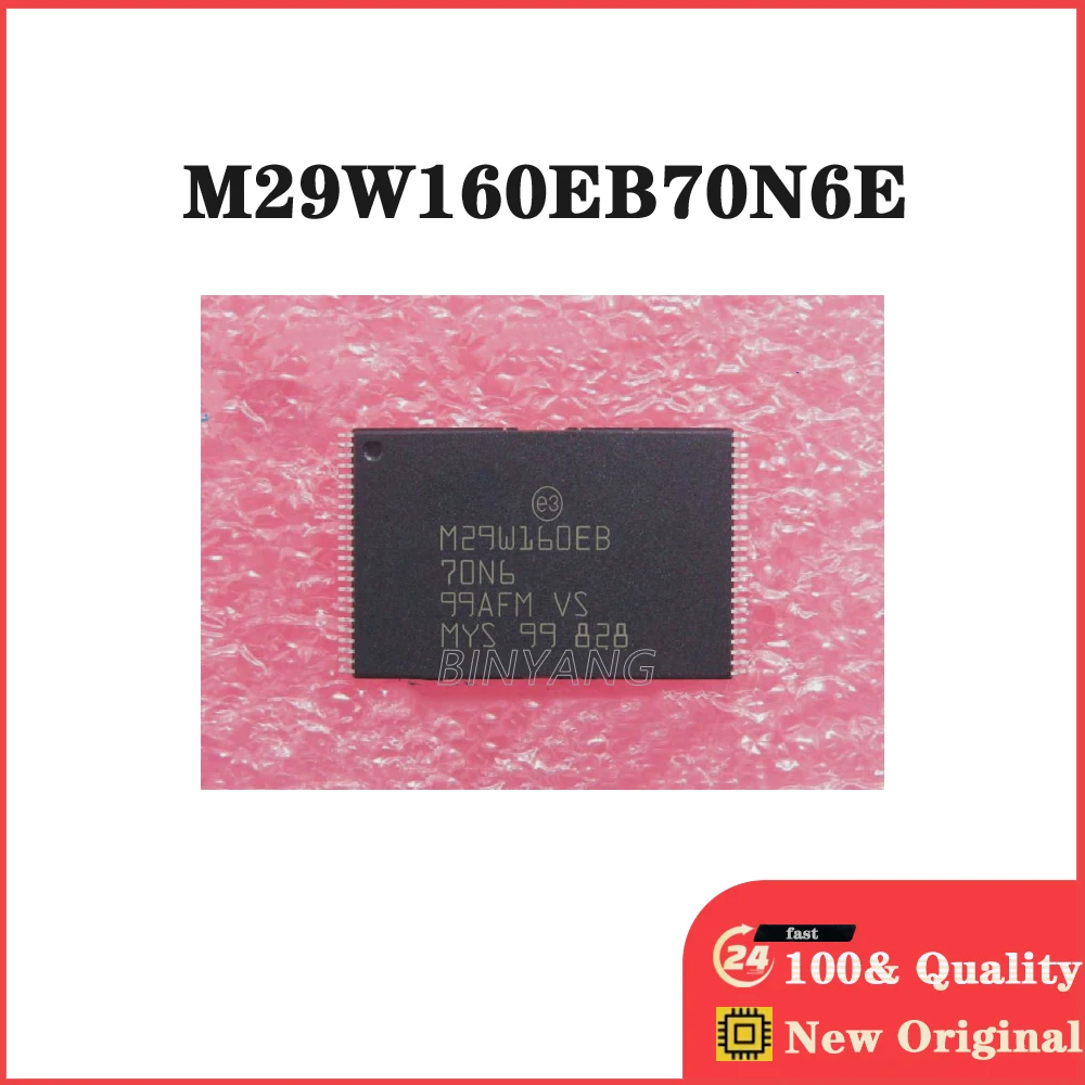 New Original Stock IC Electronic Components 10pcs M29W160EB70N6E M29W160EB70 TSOP48
New Original Stock IC Electronic Components 10pcs M29W160EB70N6E M29W160EB70 TSOP48
