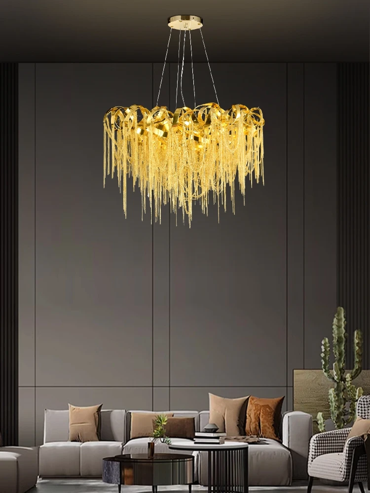 Living Room Chandelier Pendant Lights With Tassel Metal Design Style Hanging Light Pendant Lamp Hanging Chandelier Lamp
Living Room Chandelier Pendant Lights With Tassel Metal Design Style Hanging Light Pendant Lamp Hanging Chandelier Lamp
