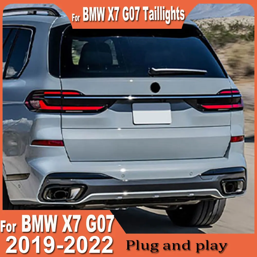 Car Taillights For 2019 2020 2021 2022 BMW X7 tail light assembly G07 modification LCI driving turn signals brake lights
Car Taillights For 2019 2020 2021 2022 BMW X7 tail light assembly G07 modification LCI driving turn signals brake lights