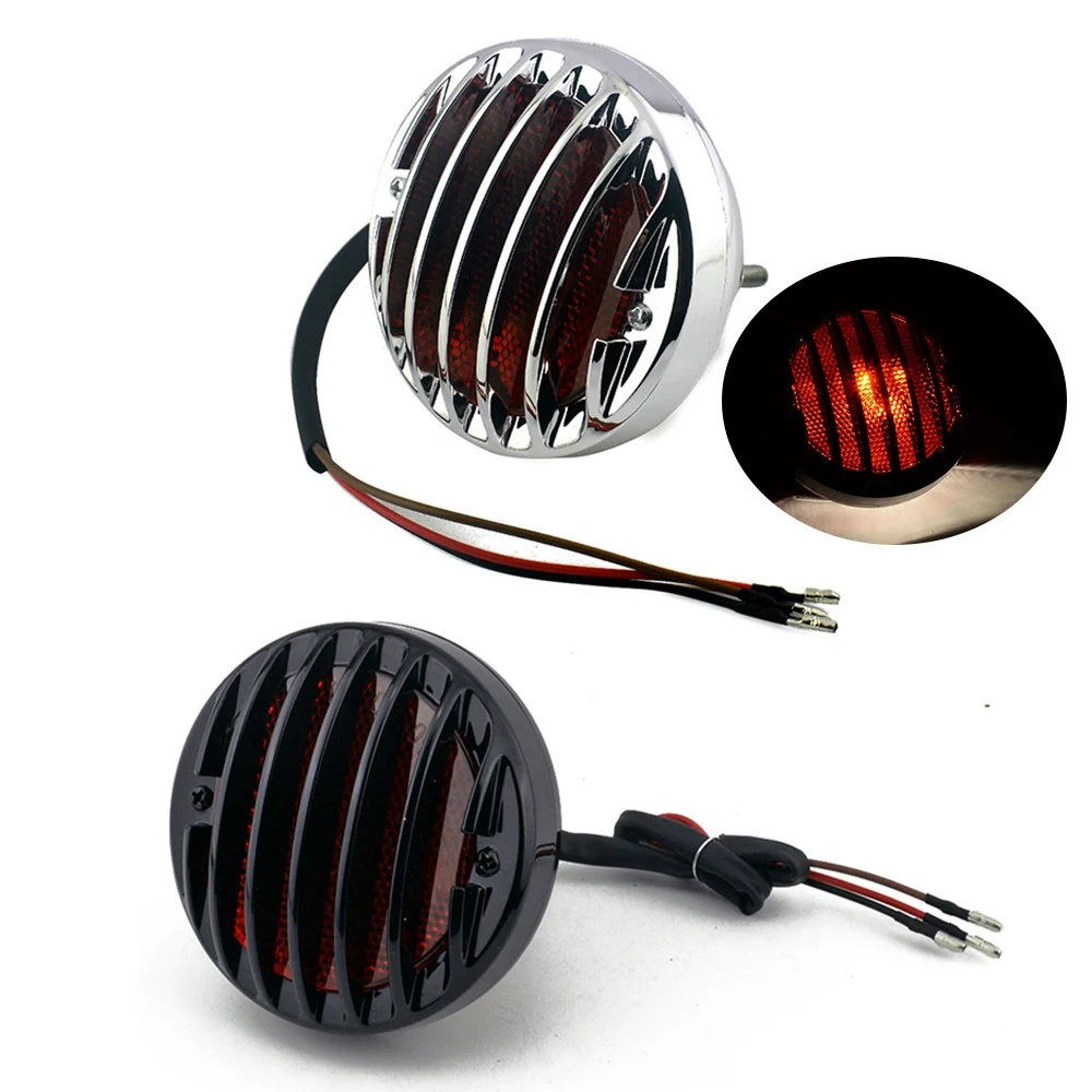 Universal 12V Motorcycle Tail Light Motorbike Modified Rear Tail Signal Lamp Brake Stop Red Indicator Light Bulb
Universal 12V Motorcycle Tail Light Motorbike Modified Rear Tail Signal Lamp Brake Stop Red Indicator Light Bulb