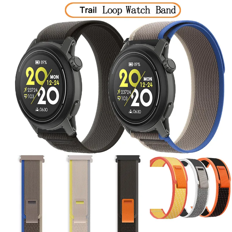 Trail Loop Watch Band Nylon Strap For COROS PACE 2 3 4/APEX 2 Pro/APEX Pro/APEX/APEX4/42mm 46mm/VERTIX Replacement Watchband
Trail Loop Watch Band Nylon Strap For COROS PACE 2 3 4/APEX 2 Pro/APEX Pro/APEX/APEX4/42mm 46mm/VERTIX Replacement Watchband