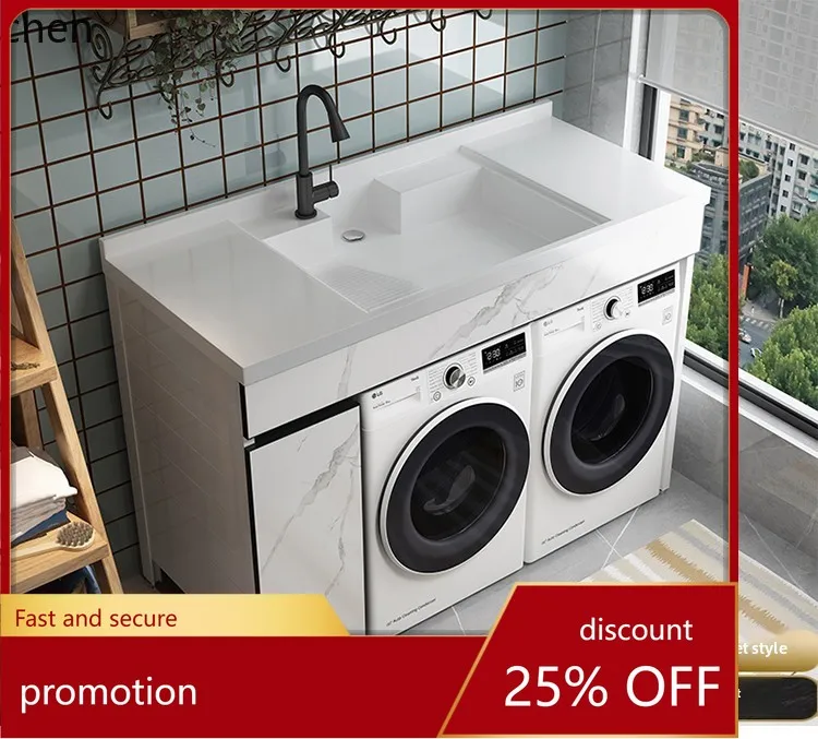HT dual position washing machine dryer combination balcony upper basin washbasin with washboard protective slot
HT dual position washing machine dryer combination balcony upper basin washbasin with washboard protective slot