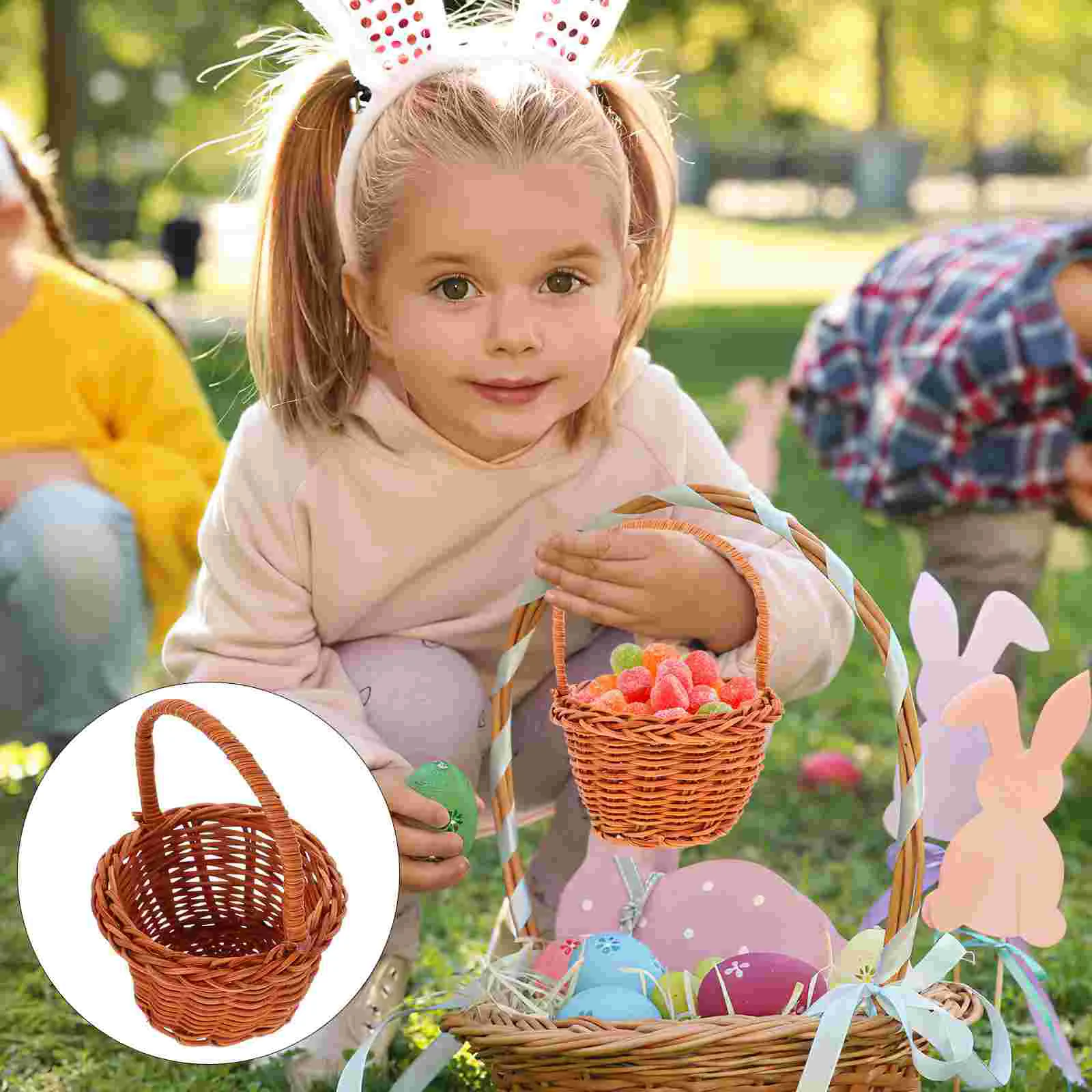 8 X5cm Woven Baskets Mango Mini Storage Desktop Props Creative Children Brown DIY Miss
8 X5cm Woven Baskets Mango Mini Storage Desktop Props Creative Children Brown DIY Miss