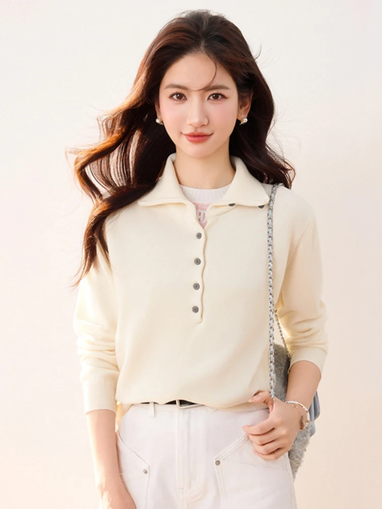 Облегающий длинный вязаный свитер для женщин в абрикосовом цвете, универсальный модный зимний топ во французском стиле
Облегающий длинный вязаный свитер для женщин в абрикосовом цвете, универсальный модный зимний топ во французском стиле