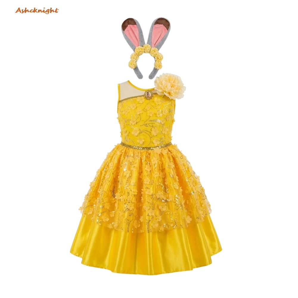 Cartoon Princess Cosplay Belle Dresses Hairband Clothing Party Disguise Roleplay Girls Outfits Suit Halloween Costume Carnival
Cartoon Princess Cosplay Belle Dresses Hairband Clothing Party Disguise Roleplay Girls Outfits Suit Halloween Costume Carnival