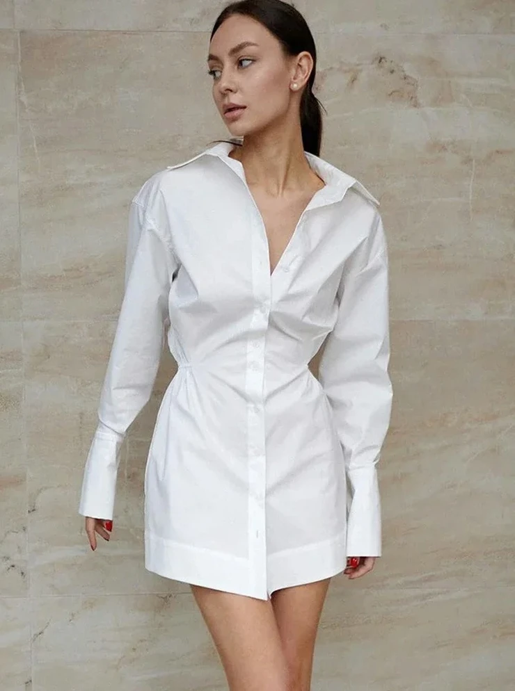 Модное платье-рубашка с лацканами, женское новое модное лоскутное платье с длинными рукавами и пуговицами, тонкие мини-платья, пригородная одежда Femme
Модное платье-рубашка с лацканами, женское новое модное лоскутное платье с длинными рукавами и пуговицами, тонкие мини-платья, пригородная одежда Femme