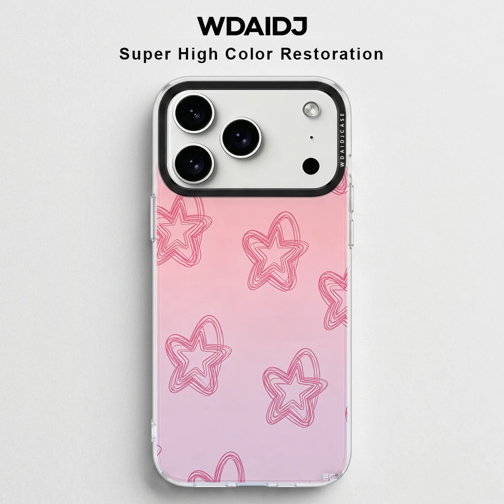 Pink Gradient Sketch Print Anti Yellowing Clear TPU Phone Case For iPhone 13 14 15 16 17 Shockproof Slim Cover
Pink Gradient Sketch Print Anti Yellowing Clear TPU Phone Case For iPhone 13 14 15 16 17 Shockproof Slim Cover