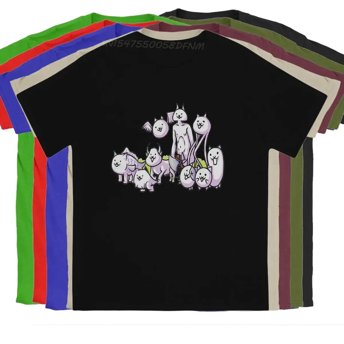 The Battle Cats Game Graphic Tee Cotton Crew Neck Short Sleeve T-Shirt
The Battle Cats Game Graphic Tee Cotton Crew Neck Short Sleeve T-Shirt