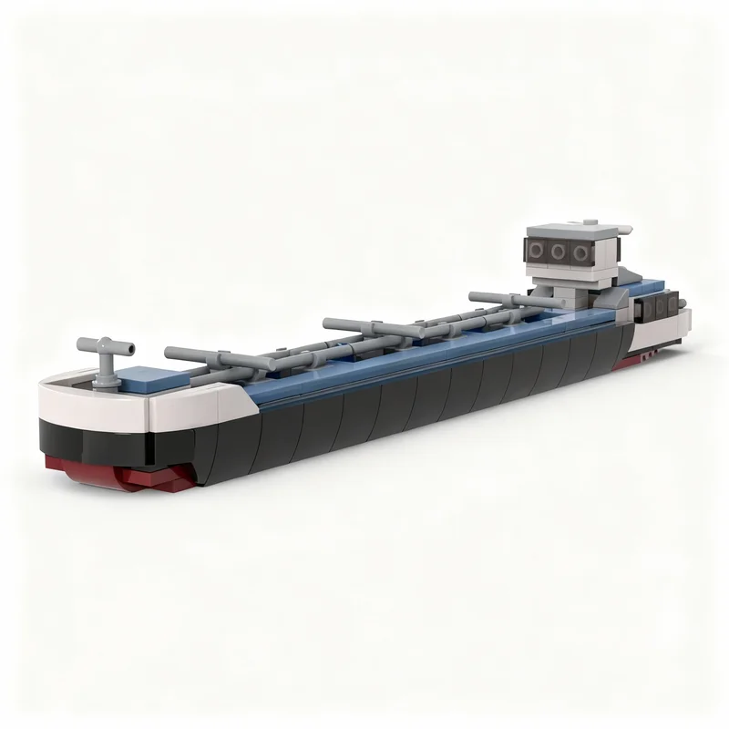 233PCS MOC Military Inland Barge Tanker Model Creative Building Blocks Assembly Building Blocks Display Birthday Gift Home Set
233PCS MOC Military Inland Barge Tanker Model Creative Building Blocks Assembly Building Blocks Display Birthday Gift Home Set