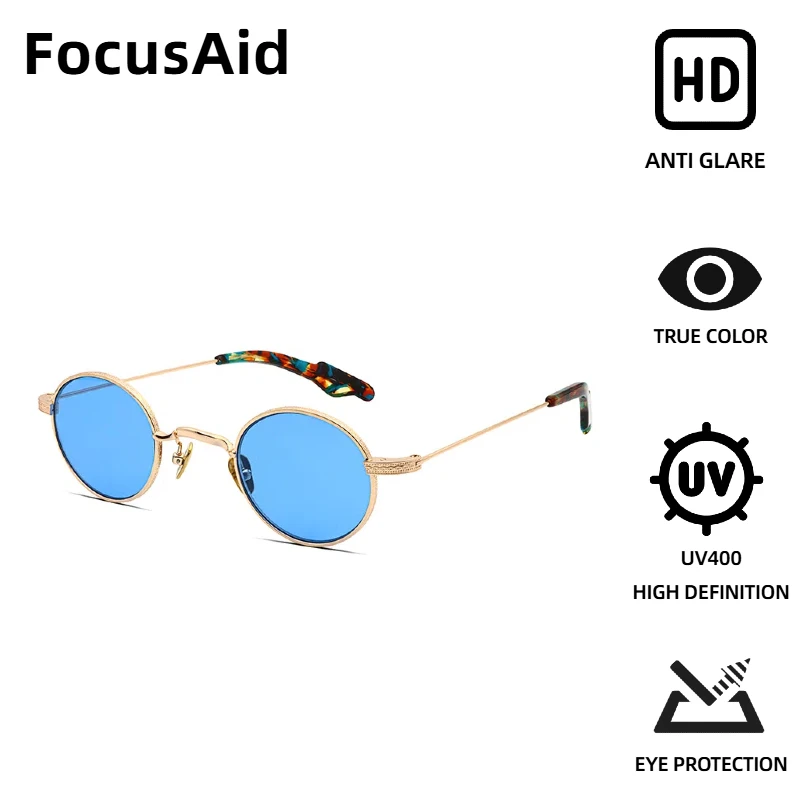 FocusAid Ретро маленькие круглые модные солнцезащитные очки UV400 женские и мужские модные роскошные дизайнерские сверхлегкие титановые солнцезащитные очки с нейлоновыми линзами
FocusAid Ретро маленькие круглые модные солнцезащитные очки UV400 женские и мужские модные роскошные дизайнерские сверхлегкие титановые солнцезащитные очки с нейлоновыми линзами