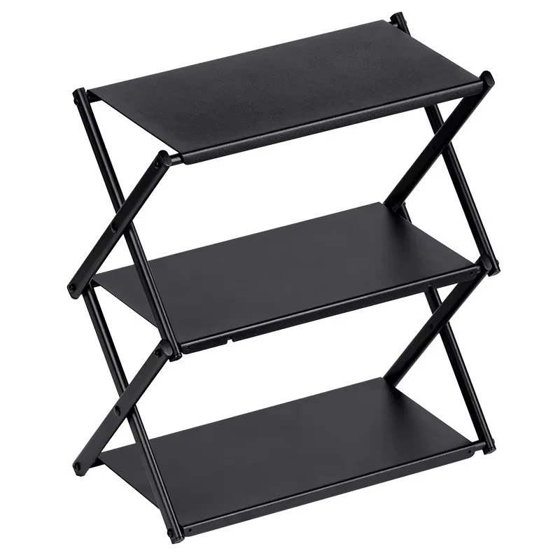 Outdoor camping portable shelf dining table Carbon steel three-layer shelf folding camping storage table
Outdoor camping portable shelf dining table Carbon steel three-layer shelf folding camping storage table