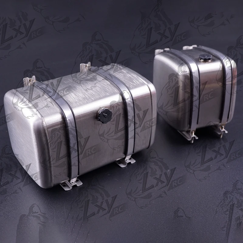 1:14th Scale Metal Simulation Metal Fuel Tank for Tamiya RC Truck SCANIA 770S R620 VOLVO BENZ Arocs MAN TGX Car Accessories
1:14th Scale Metal Simulation Metal Fuel Tank for Tamiya RC Truck SCANIA 770S R620 VOLVO BENZ Arocs MAN TGX Car Accessories