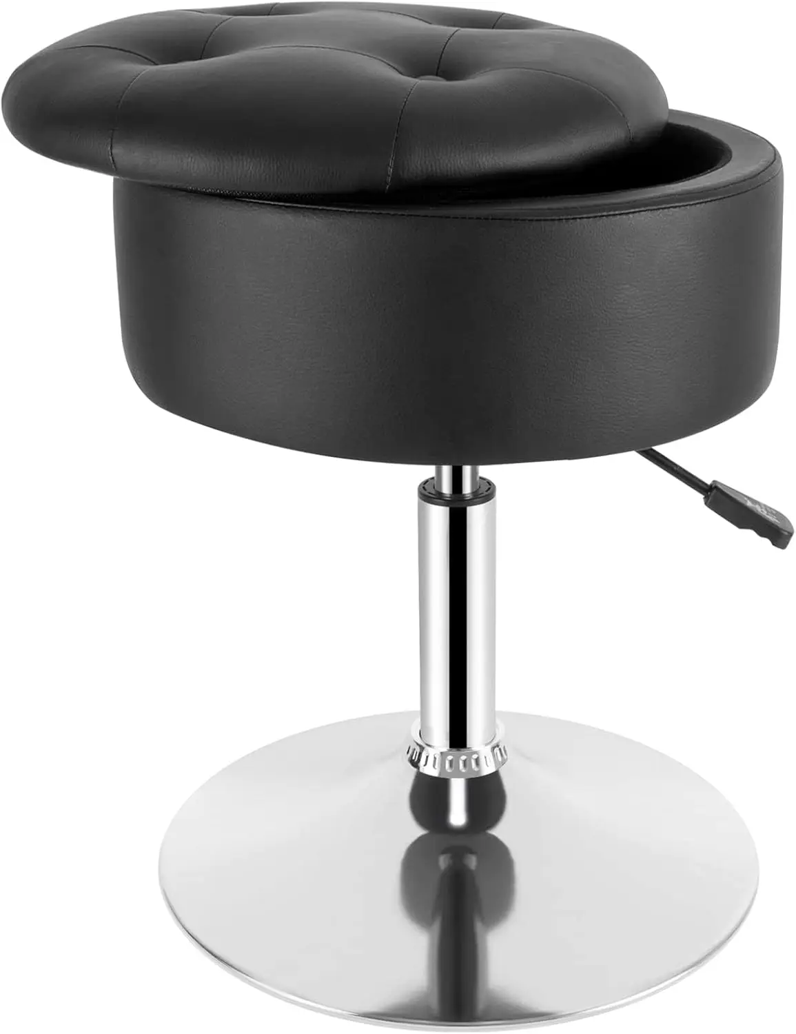 Vanity Stool With Storage, Makeup Room Seat Chair, Adjustable Height 17.9"" To 24.4"", Pu Leather Round Vanity Chair With
Vanity Stool With Storage, Makeup Room Seat Chair, Adjustable Height 17.9"" To 24.4"", Pu Leather Round Vanity Chair With