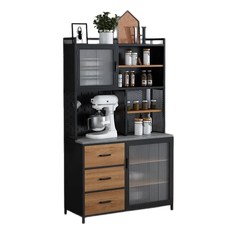 Шиферный обеденный шкаф, встроенный у стены, высокий шкаф в индустриальном стиле, шкаф для хранения вещей.
Шиферный обеденный шкаф, встроенный у стены, высокий шкаф в индустриальном стиле, шкаф для хранения вещей.